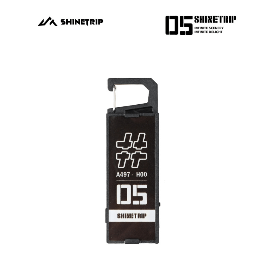 Đèn Camping Mini SHINETRIP 05  Đèn LED Dã Ngoại Móc Treo Chiến Thuật, 8 Chế Độ Sáng, Type-C, Nhẹ 36g