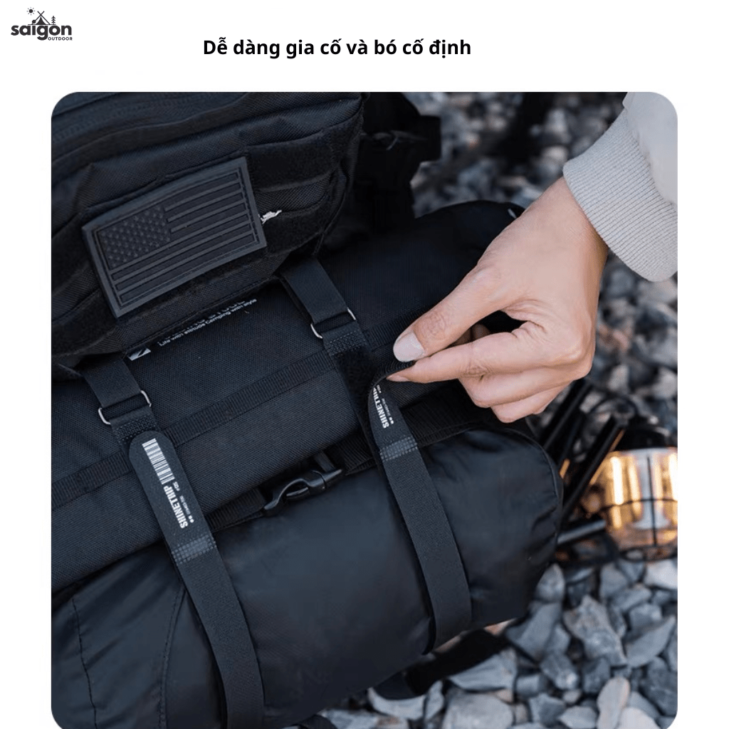 Dây Đeo Velcro #05 Cao Cấp – Dây Dán Cố Định Đồ Camping, Bàn Ghế Gấp, Gậy Lều – Bền Chắc, Dễ Điều Chỉnh