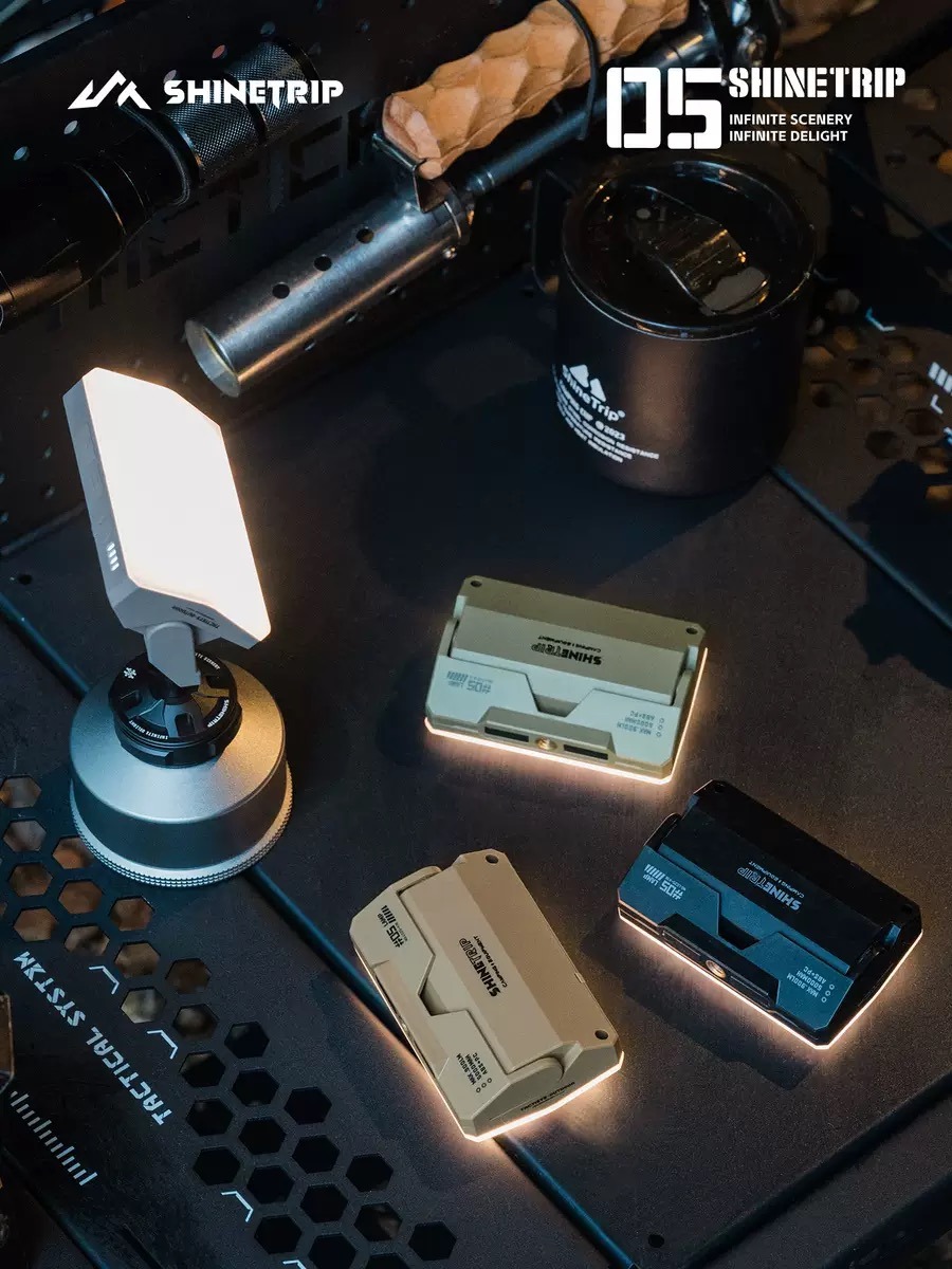 Đèn Camping SHINETRIP 05 Series Sạc Type-C – Đèn LED Dã Ngoại Đa Năng, Gắn Nam Châm & Treo Lều, Nhẹ 129g