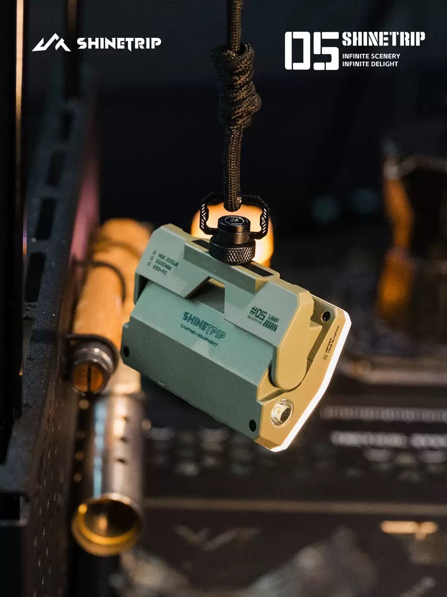 Đèn Camping SHINETRIP 05 Series Sạc Type-C – Đèn LED Dã Ngoại Đa Năng, Gắn Nam Châm & Treo Lều, Nhẹ 129g