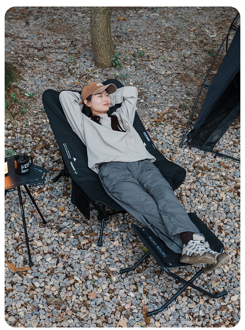 Giường Ghế Xếp Dã Ngoại SHINETRIP Có Tựa Đầu | Giường Ngủ Camping Gấp Gọn Khung Nhôm 7075