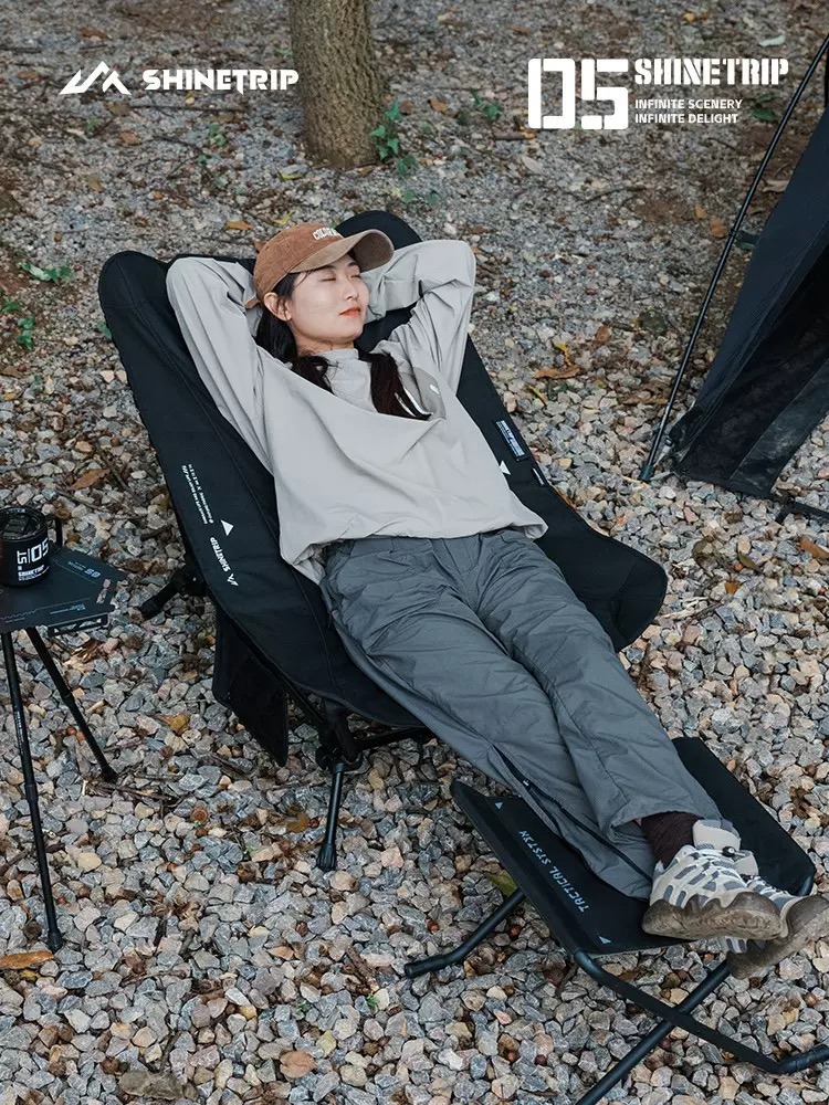Giường Ghế Xếp Dã Ngoại SHINETRIP Có Tựa Đầu | Giường Ngủ Camping Gấp Gọn Khung Nhôm 7075
