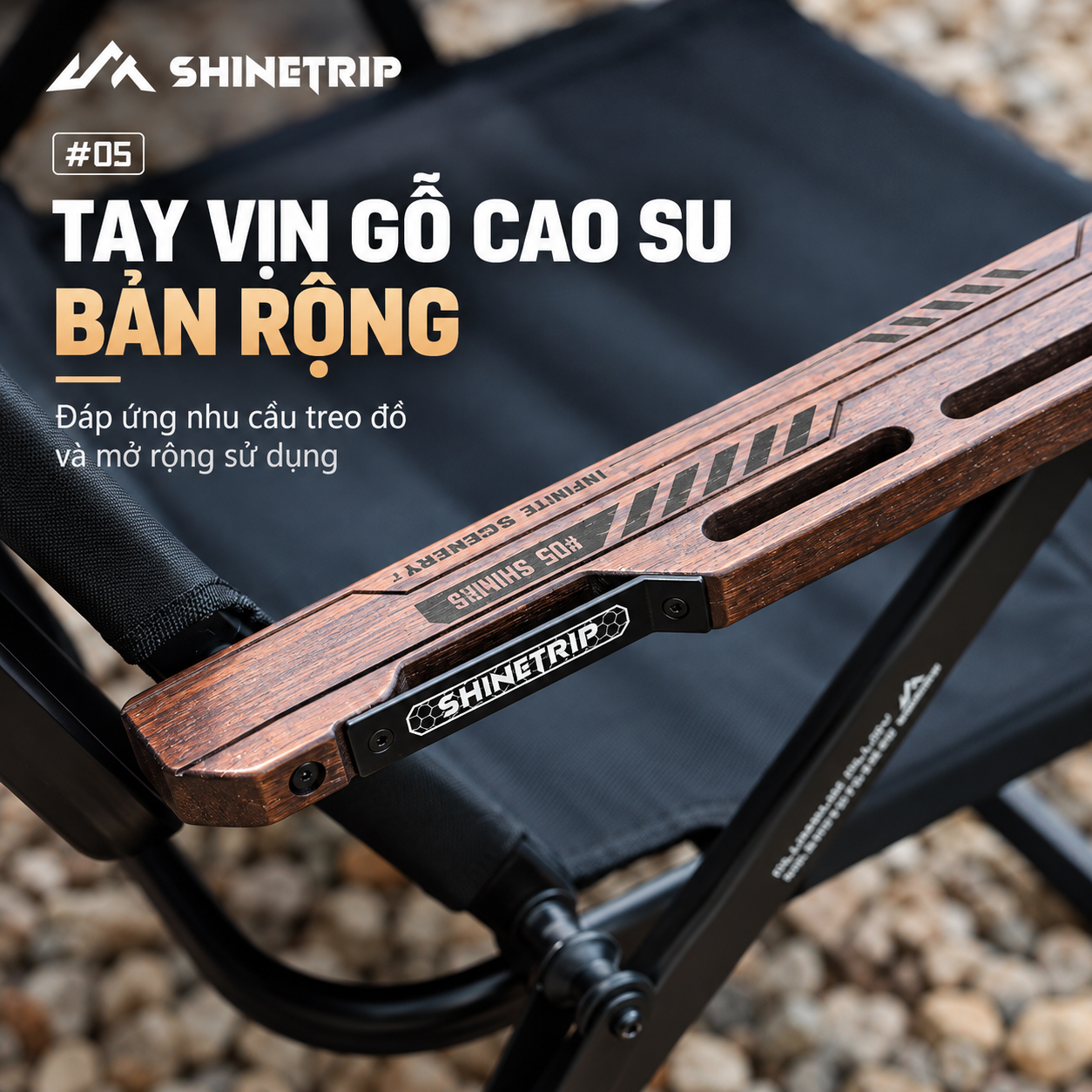 Ghế Xếp Camping Cao Cấp 6 Chế Độ | Khung Nhôm 6063 Bền Nhẹ, Vải 900D Siêu Bền