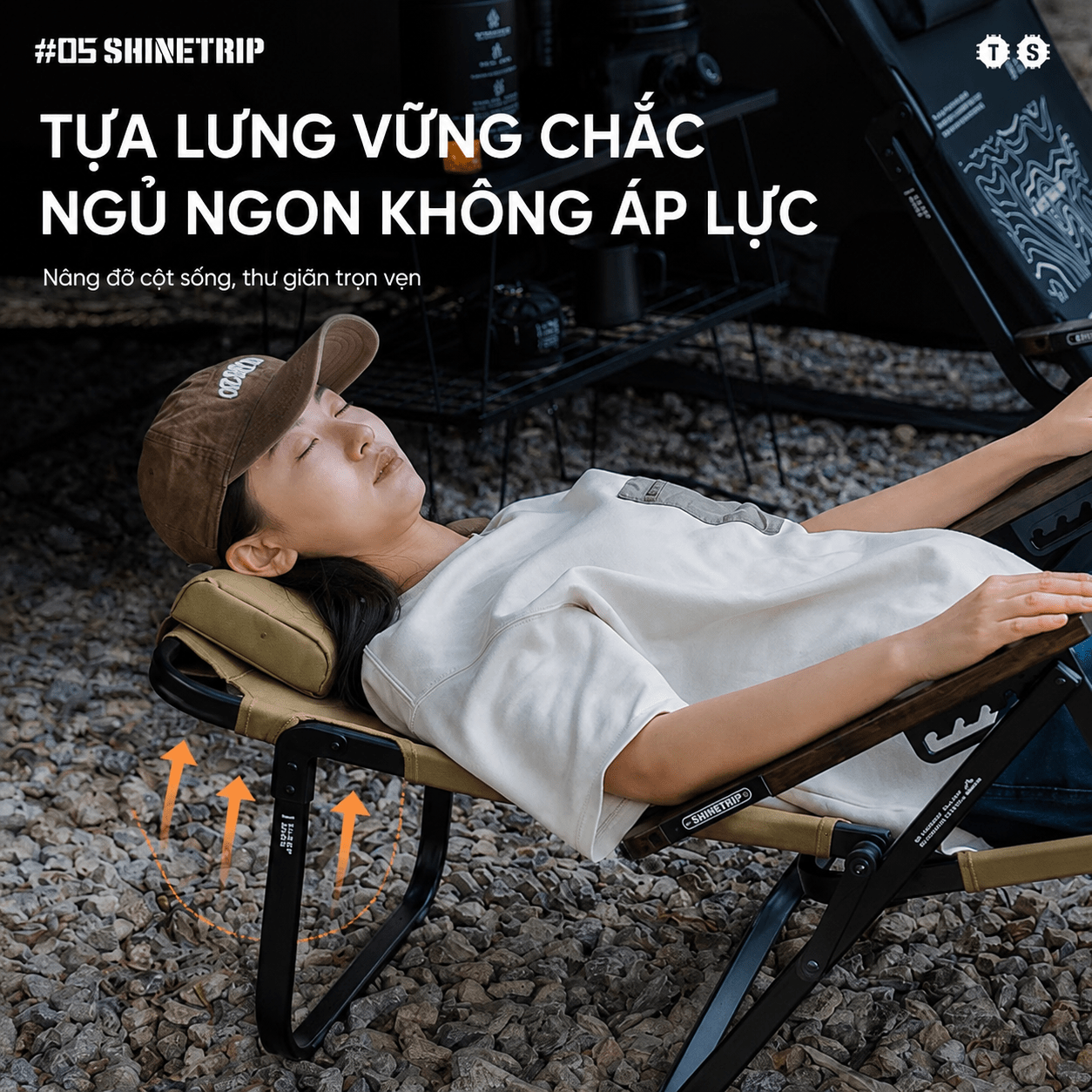 Ghế Xếp Camping Cao Cấp 6 Chế Độ | Khung Nhôm 6063 Bền Nhẹ, Vải 900D Siêu Bền