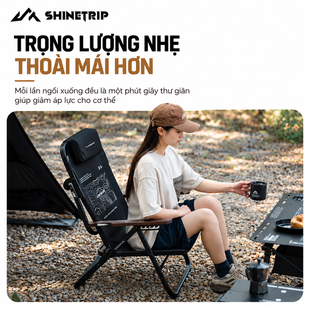 Ghế Xếp Camping Cao Cấp 6 Chế Độ | Khung Nhôm 6063 Bền Nhẹ, Vải 900D Siêu Bền