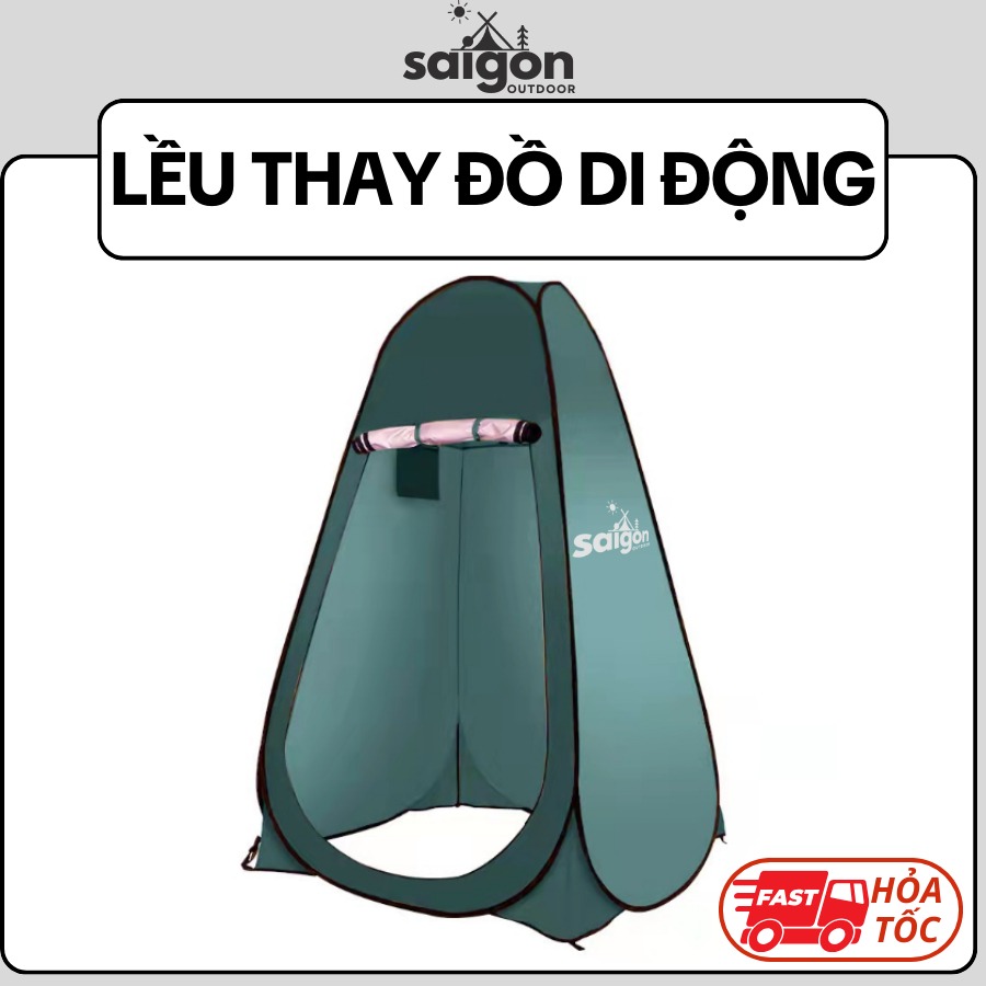 Lều Tắm, Thay Đồ, Chụp Ảnh Ngoài Trời Phượt Dã Ngoại – Đa Năng, Gấp Gọn, Dùng Cho Cắm Trại, Câu Cá