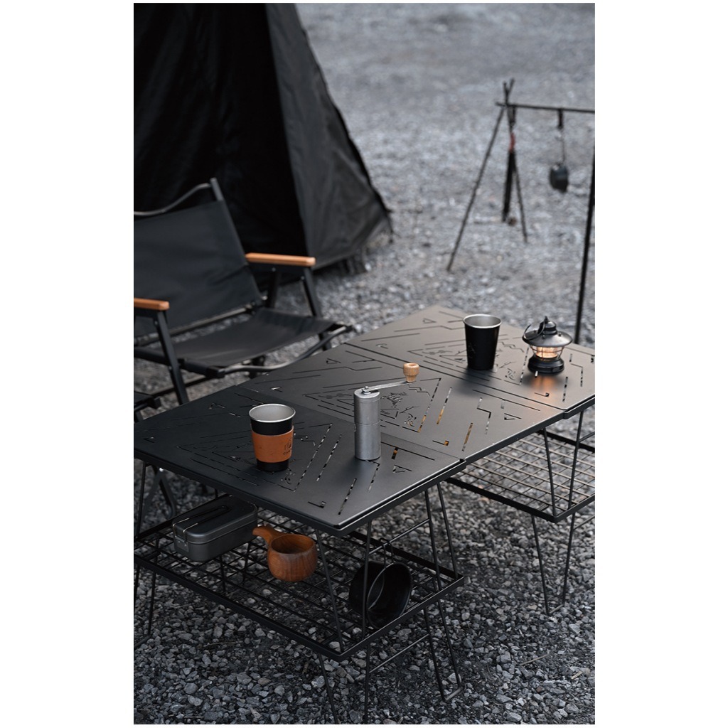 Bàn Lưới Gấp Dã Ngoại Camping | Khung Thép Carbon Chắc Chắn, Gấp Gọn Nhẹ 2.38kg