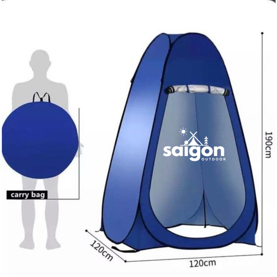 Lều Tắm, Thay Đồ, Chụp Ảnh Ngoài Trời Phượt Dã Ngoại – Đa Năng, Gấp Gọn, Dùng Cho Cắm Trại, Câu Cá