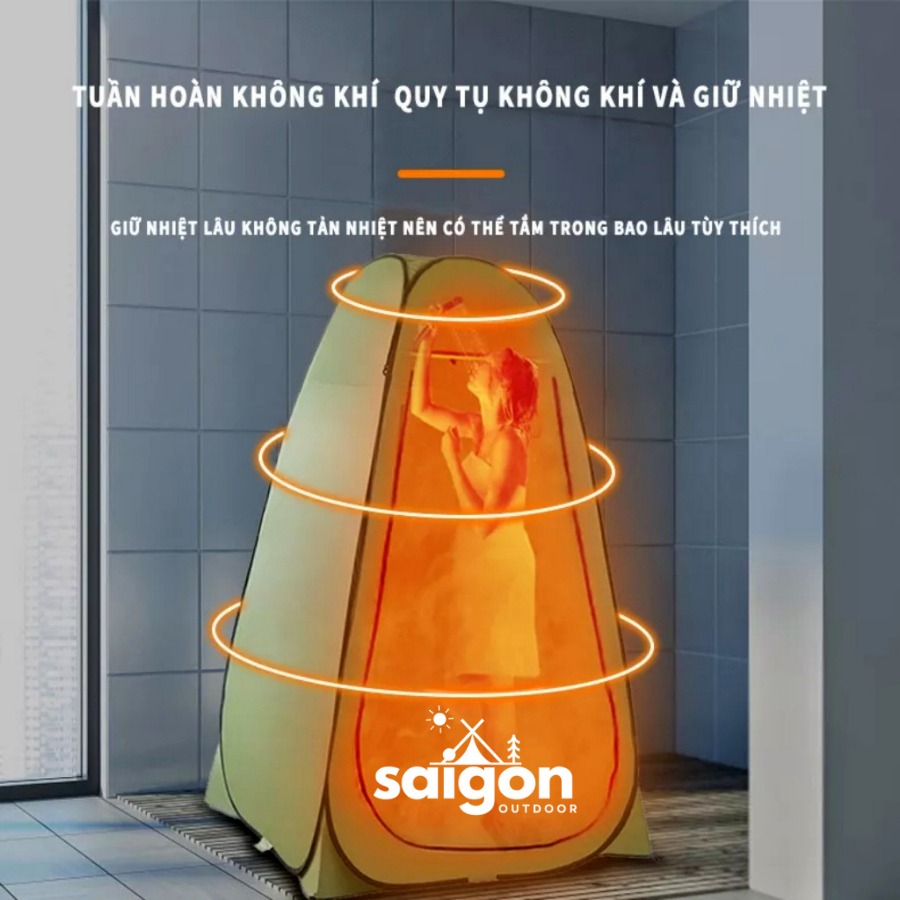 Lều Tắm, Thay Đồ, Chụp Ảnh Ngoài Trời Phượt Dã Ngoại – Đa Năng, Gấp Gọn, Dùng Cho Cắm Trại, Câu Cá