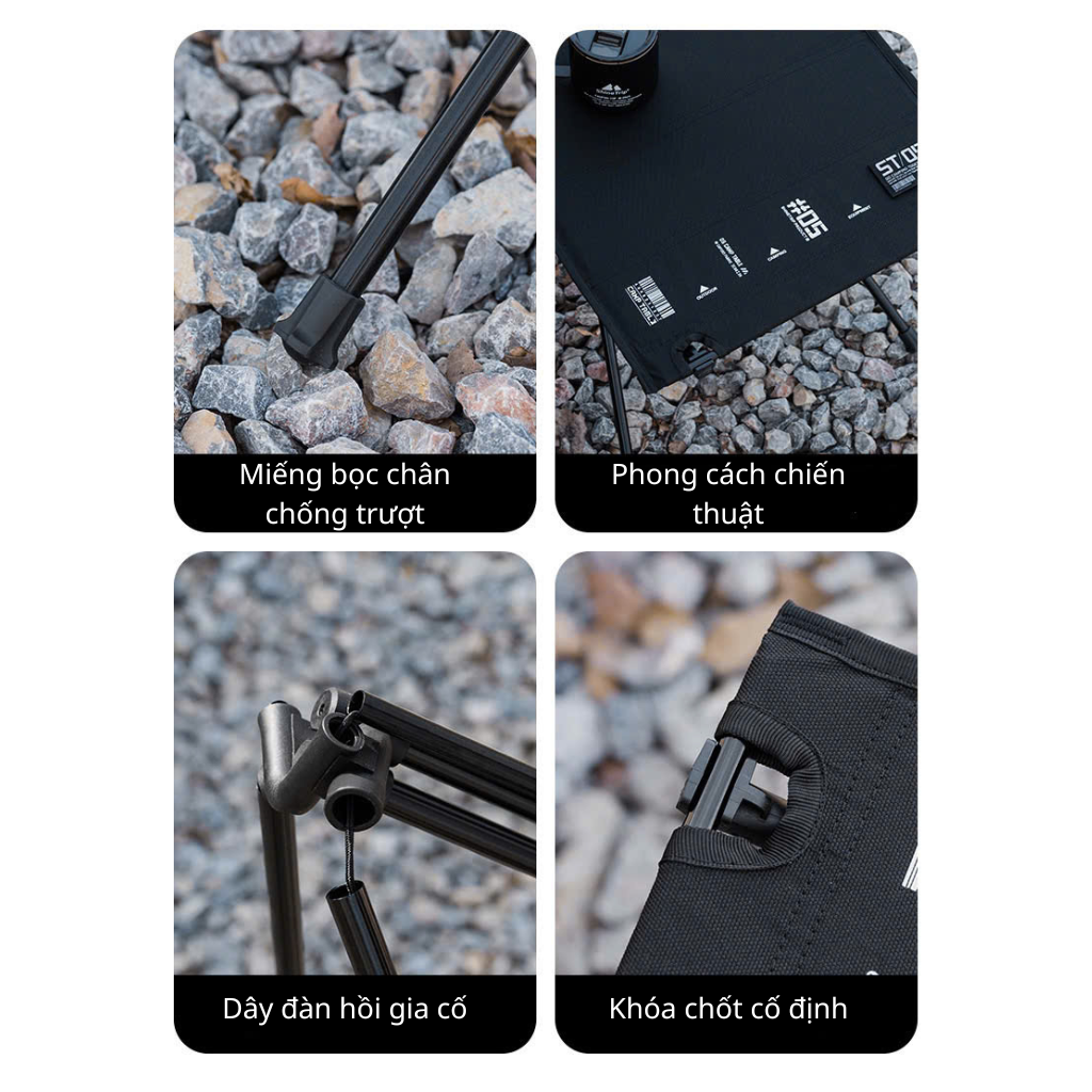 Bàn Dã Ngoại ShineTrip Gấp Gọn Siêu Nhẹ Cho Picnic & Cắm Trại