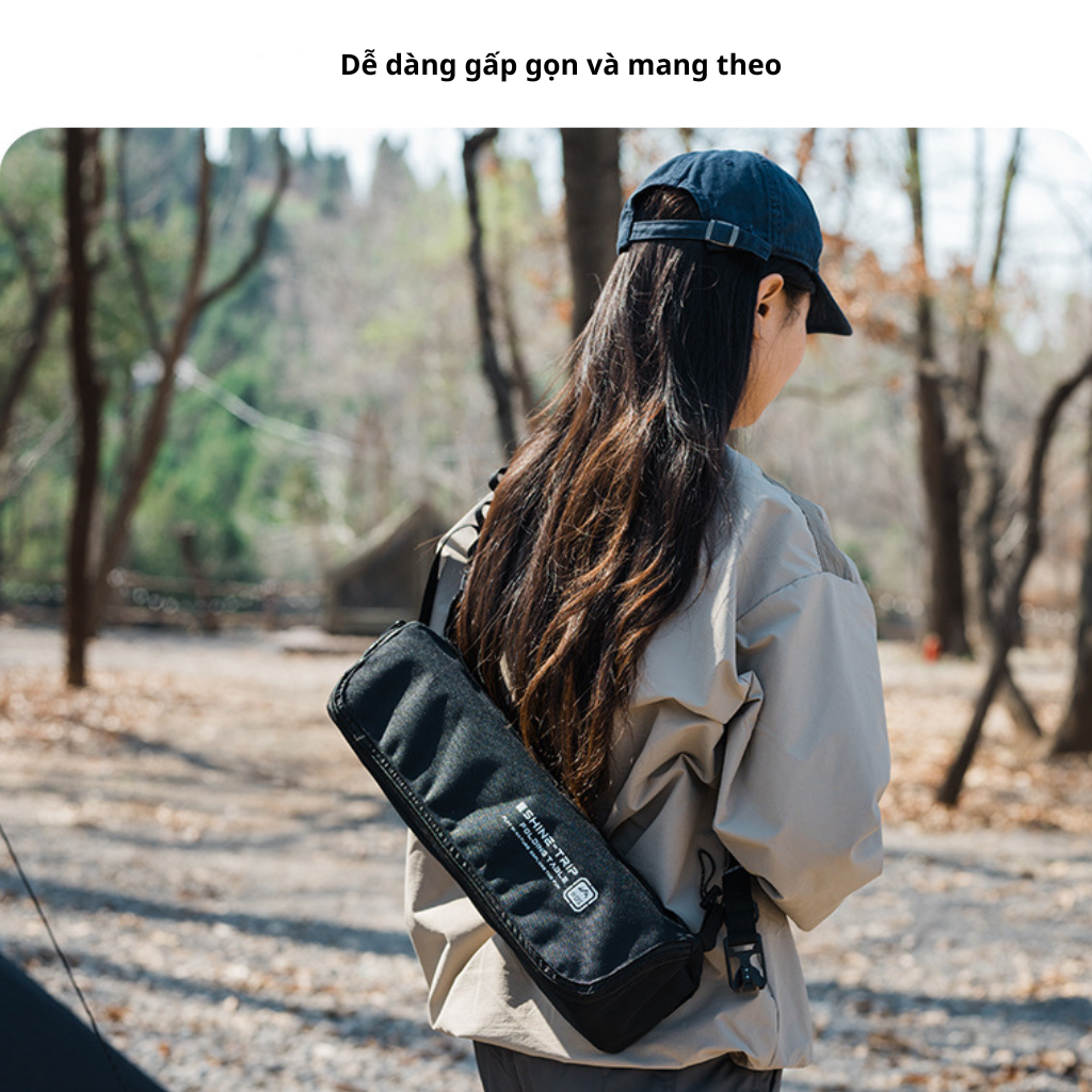 Bàn Dã Ngoại ShineTrip Gấp Gọn Siêu Nhẹ Cho Picnic & Cắm Trại