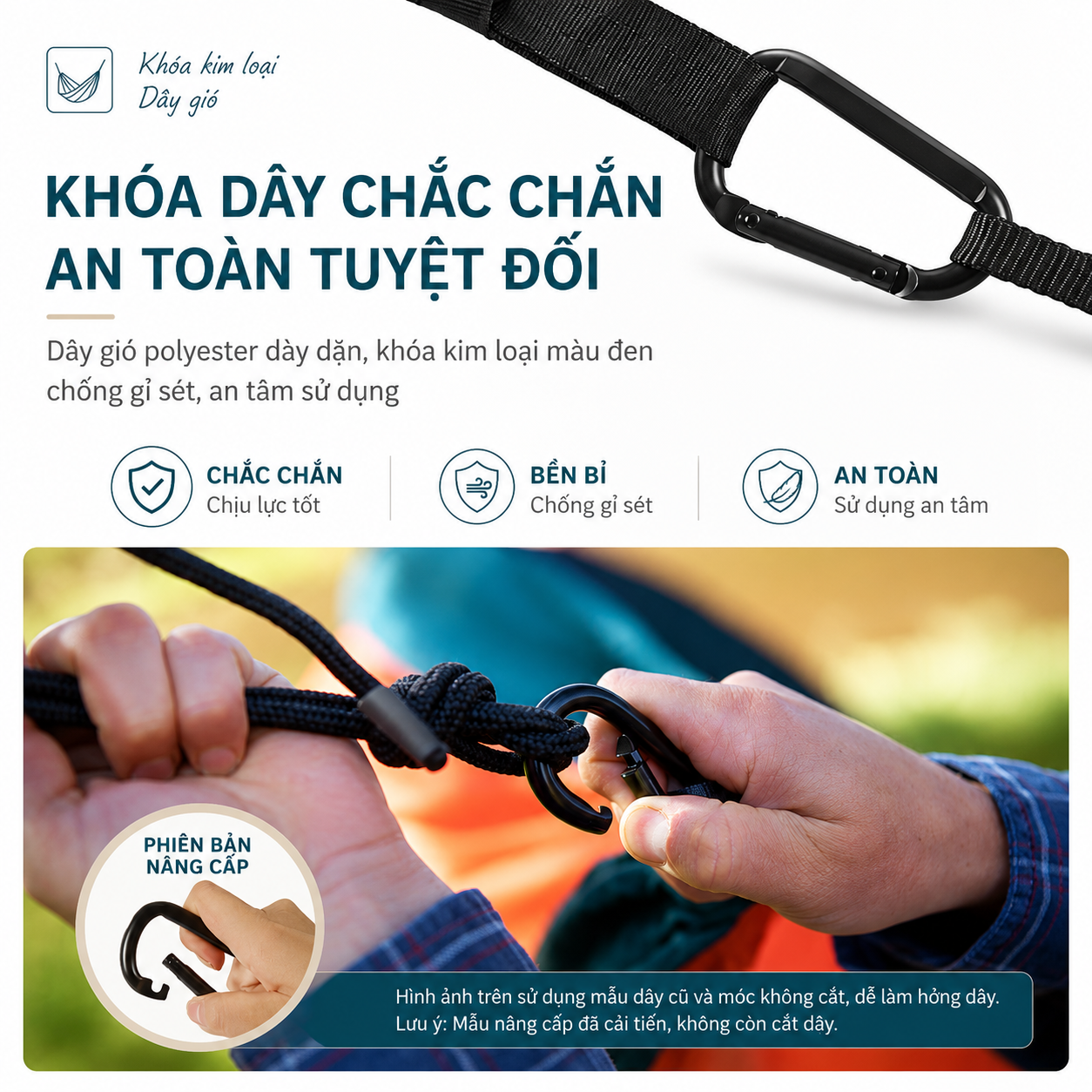 Võng Dã Ngoại Naturehike NH21DC011 Siêu Nhẹ Võng Camping Gấp Gọn, Chịu Tải 200kg, Đi Phượt/Trekking