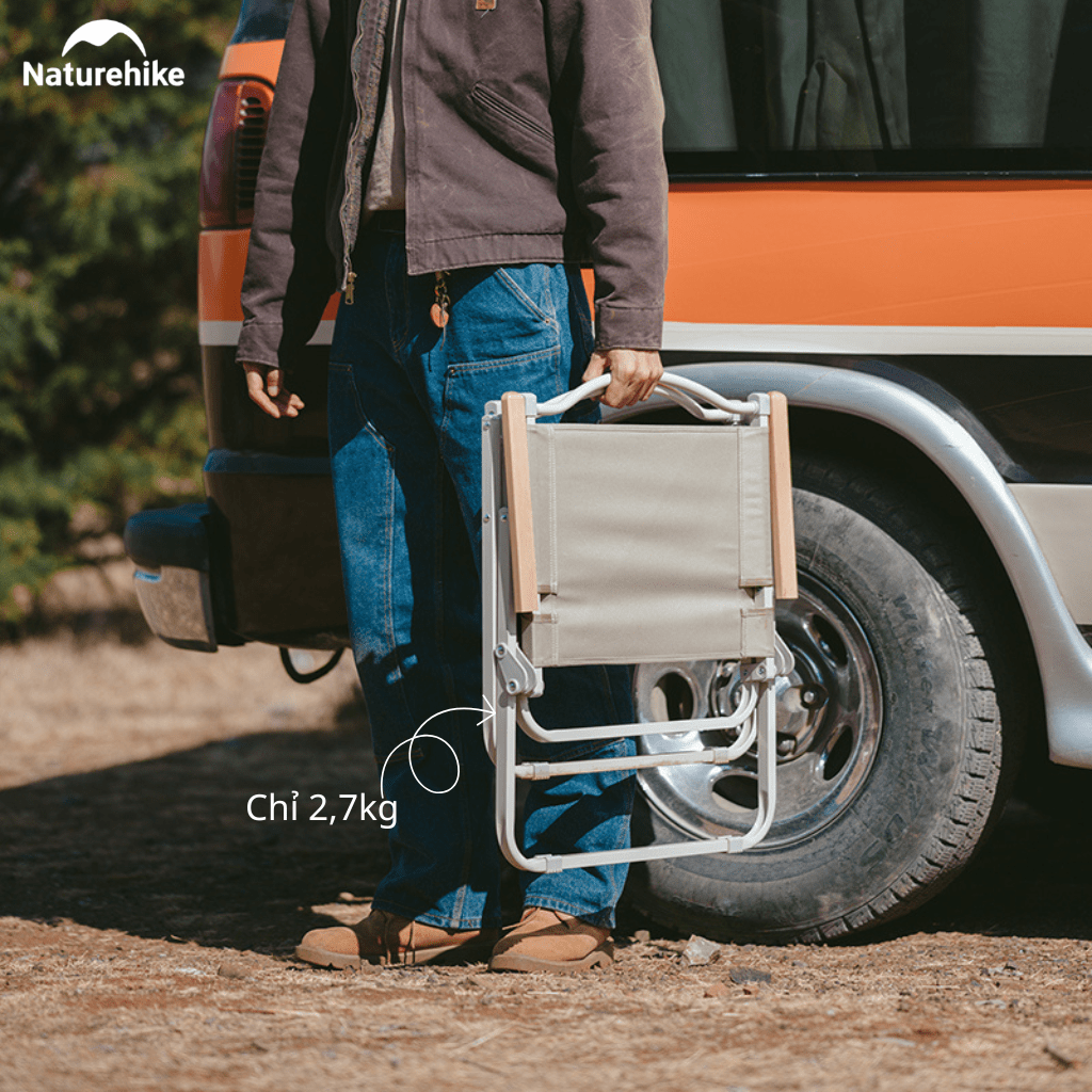 Ghế gấp dã ngoại Naturehike Folding Chair CNK2300JU012