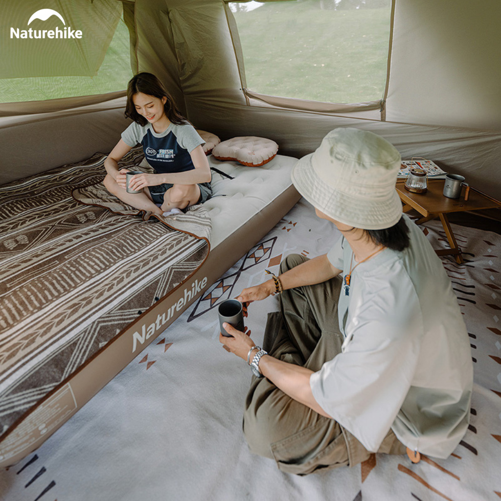 Lều Naturehike CNK2300ZP021 4-6 Người – Lều Ngôi Nhà Chống Nóng Ti-Black, Lều Glamping Cao Cấp (Bản thường)