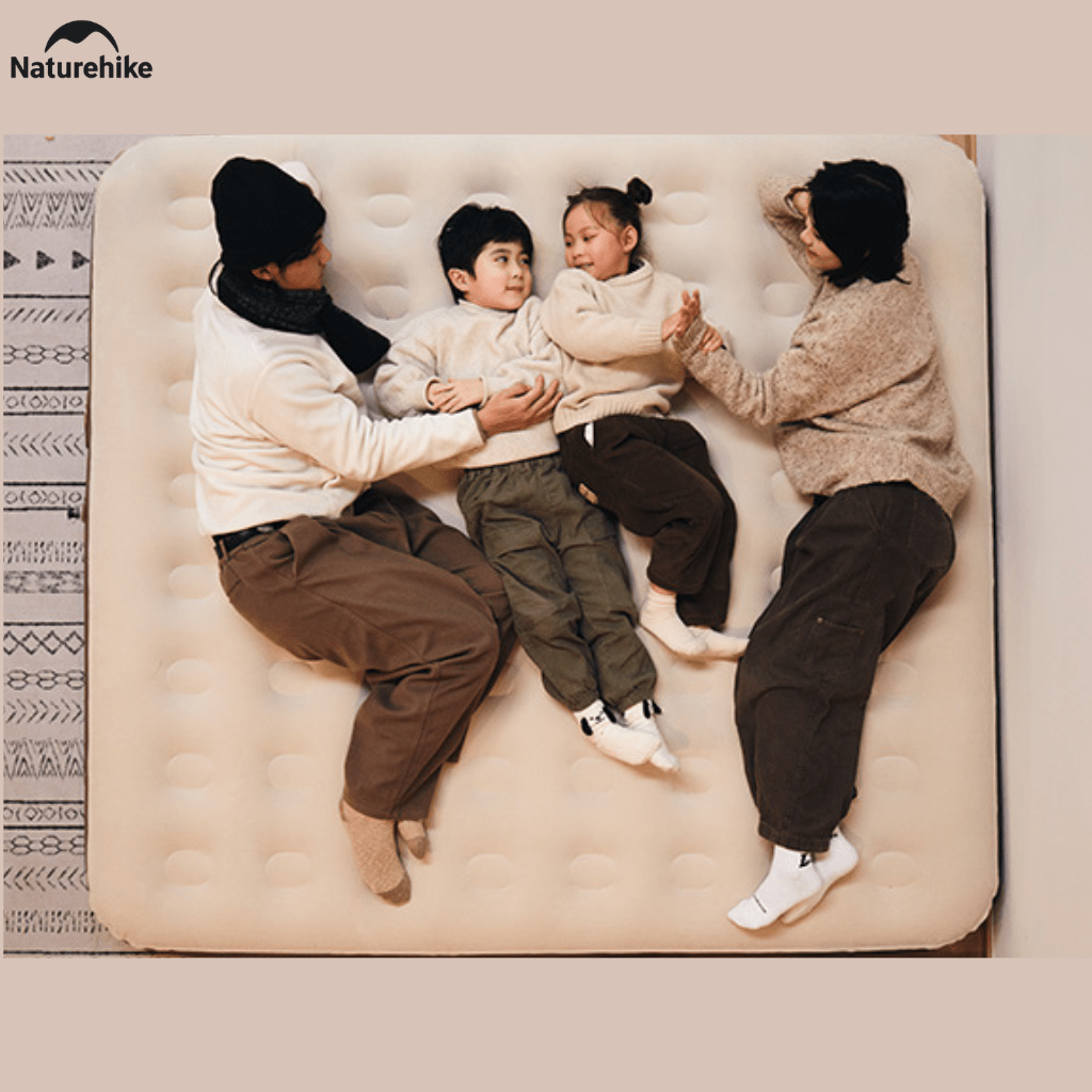 Đệm Hơi Naturehike CNK2550WS013 – Nệm Hơi Camping Tích Hợp Bơm Điện, Giường Hơi Gấp Gọn