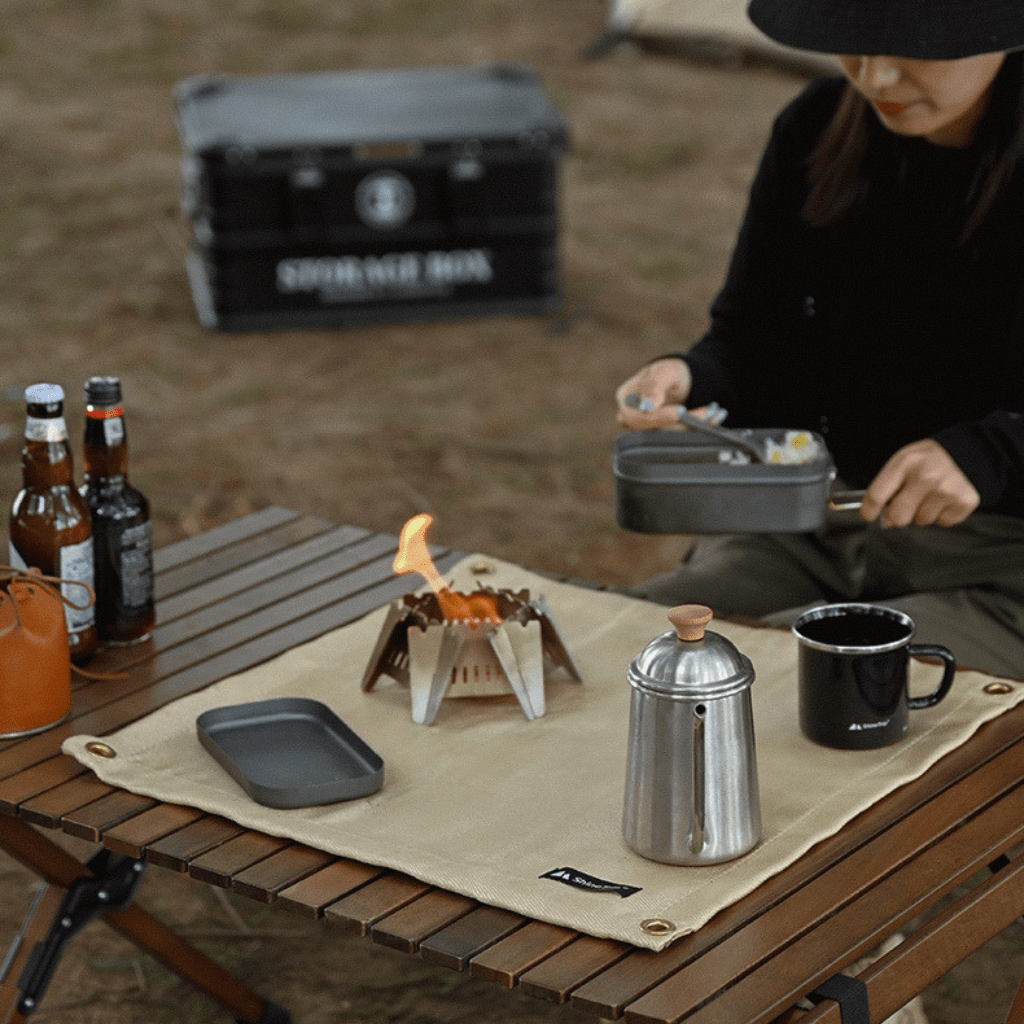 Thảm Chống Cháy ShineTrip  – Tấm Lót Chịu Nhiệt Sợi Thủy Tinh Cho Bếp Gas, Bếp Củi, Fire Pit