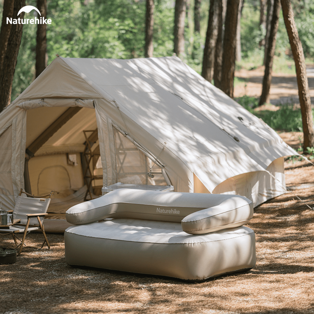 Sofa Hơi Naturehike NH22FCD06 – Ghế Hơi Camping 2in1, Đệm Hơi Glamping, Chịu Tải 200kg
