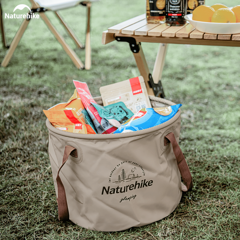 Xô Nước Gấp Gọn Naturehike NH20SJ040  – Chậu Rửa Dã Ngoại Chống Thấm, Nhẹ, Đa Năng Cắm Trại/Trekking