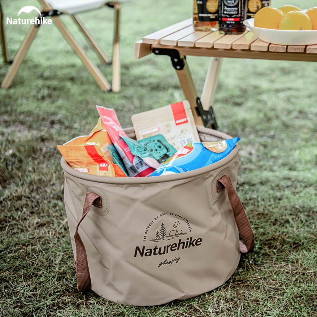 Xô Nước Gấp Gọn Naturehike NH20SJ040  – Chậu Rửa Dã Ngoại Chống Thấm, Nhẹ, Đa Năng Cắm Trại/Trekking