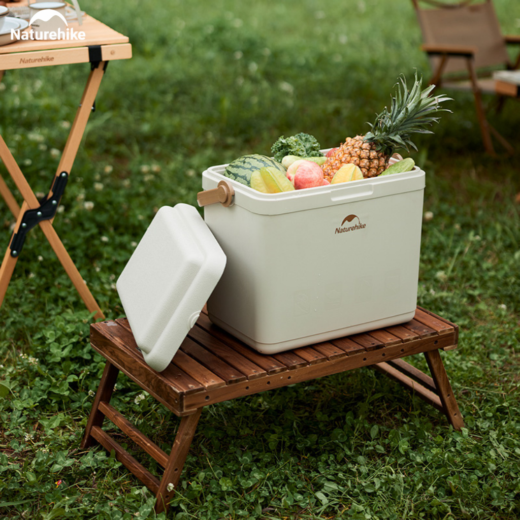 Thùng Đá Giữ Nhiệt Naturehike CNK2300BS011 9L–33L Cooler Camping Giữ Lạnh 24H, Nhựa PP, Dã Ngoại/BBQ