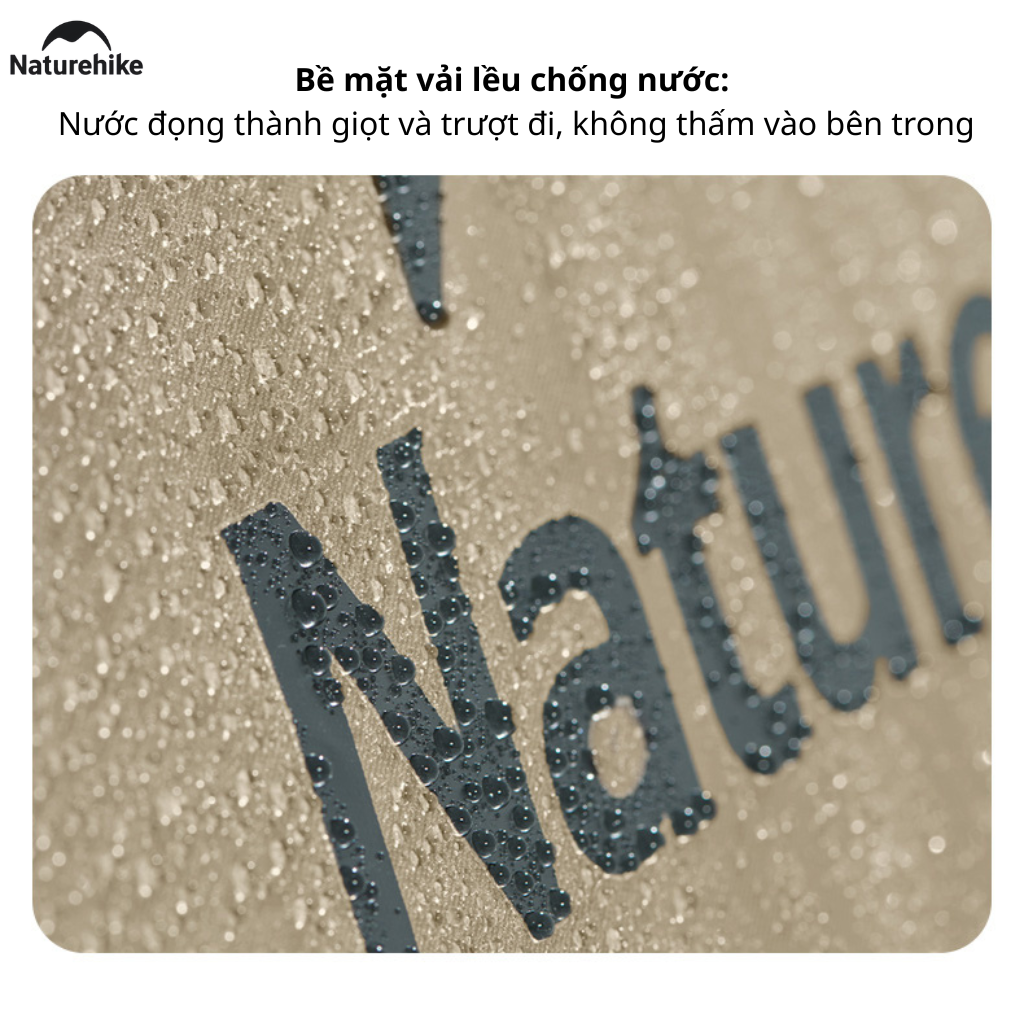 Lều Naturehike CNK2300ZP021 4-6 Người – Lều Ngôi Nhà Chống Nóng Ti-Black, Lều Glamping Cao Cấp (Bản thường)
