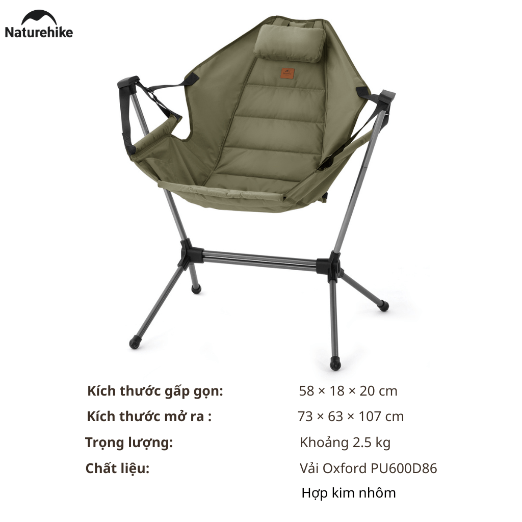 Ghế võng siêu nhẹ NH21JJ004 Naturehike