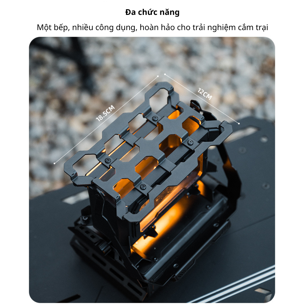 Bếp Dầu Dã Ngoại Mini Đa Chức Năng Cho Camping - ShineTrip 05 Series