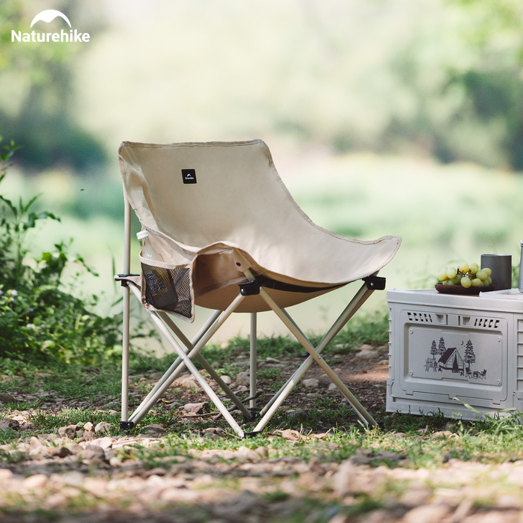 Ghế gấp gọn dã ngoại mặt trăng, moon chair Naturehike CNK2550JJ022