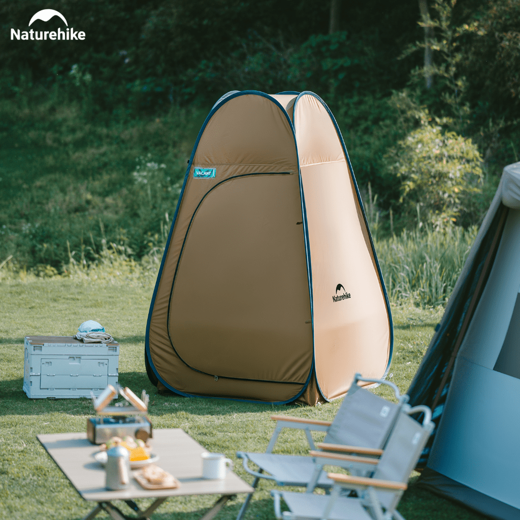 Lều Tắm Thay Đồ Naturehike NH17Z002-P – Lều Vệ Sinh Di Động, Chống Nước 2000mm, Dã Ngoại/Cắm Trại