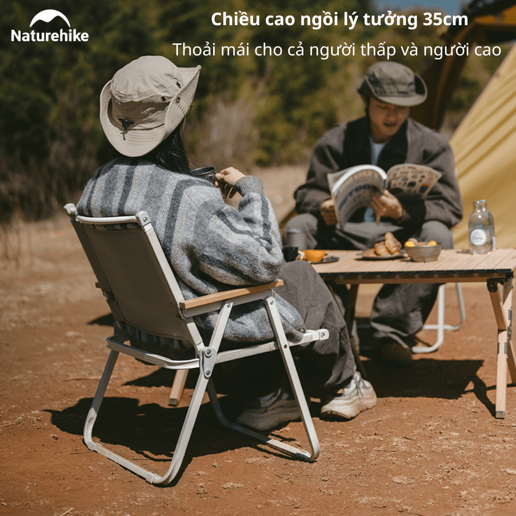 Ghế gấp dã ngoại Naturehike Folding Chair CNK2300JU012