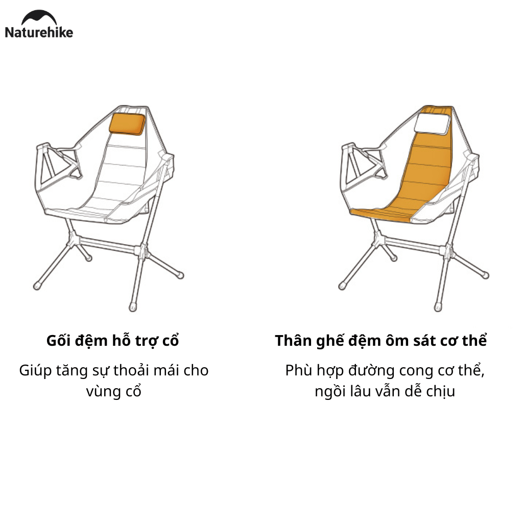 Ghế võng siêu nhẹ NH21JJ004 Naturehike