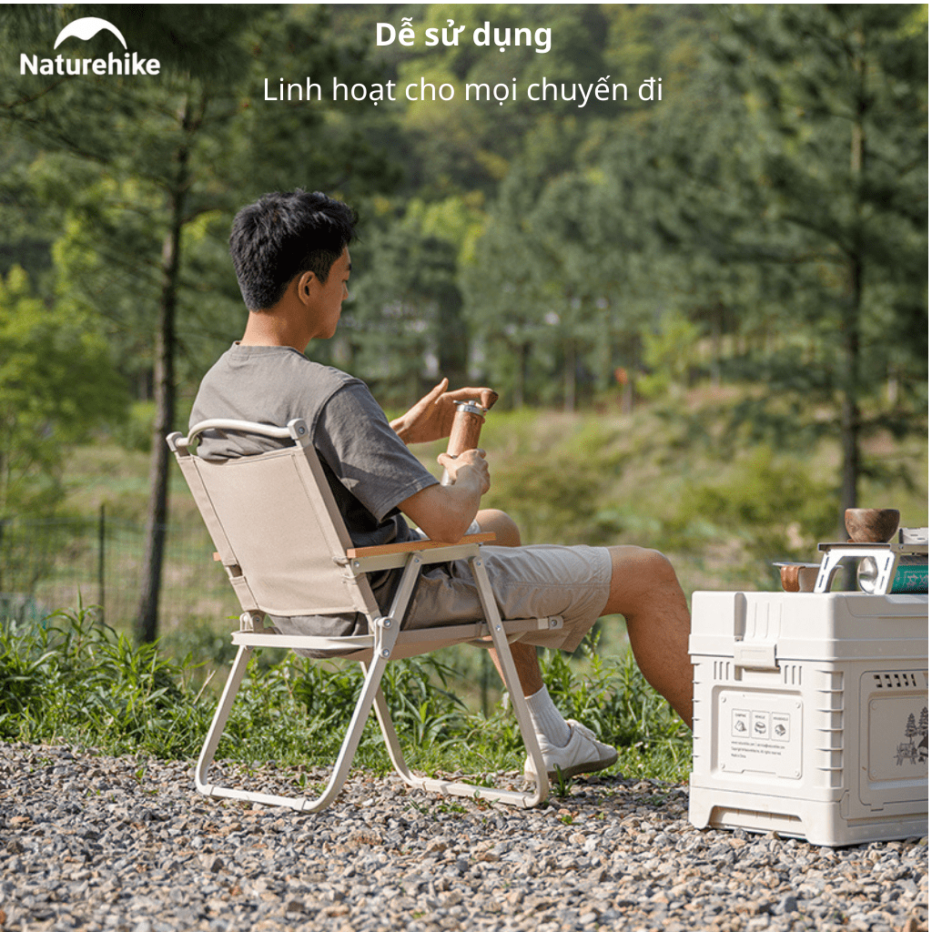 Ghế gấp dã ngoại Naturehike Folding Chair CNK2300JU012