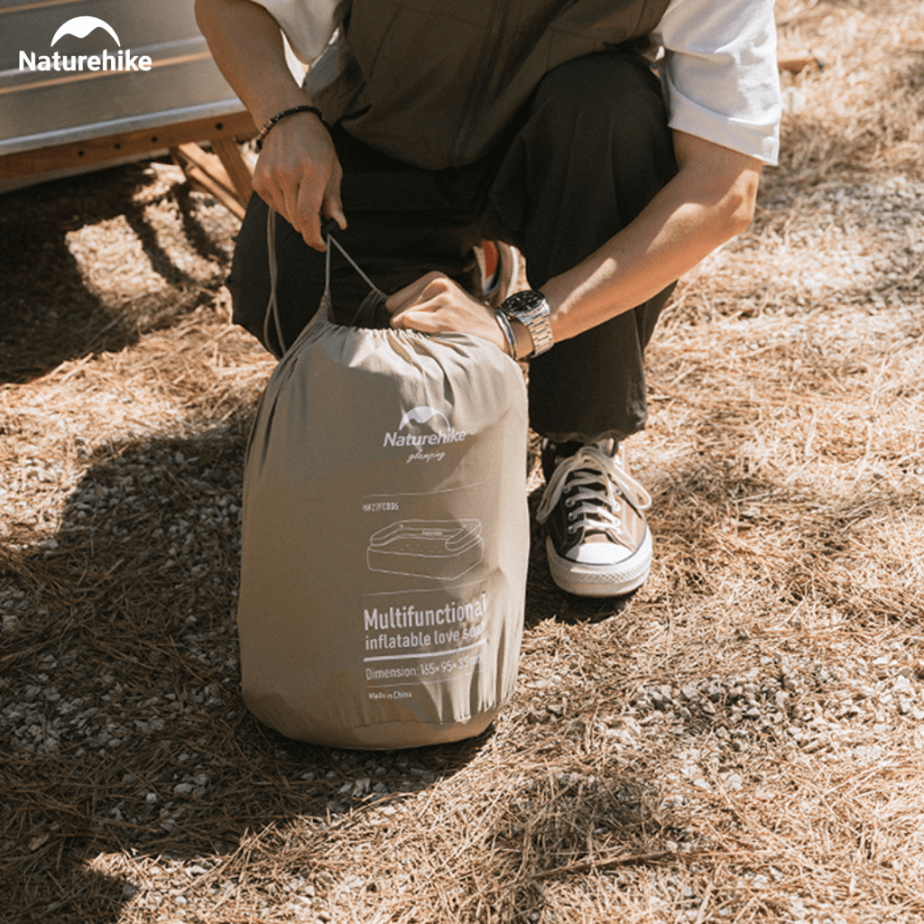 Sofa Hơi Naturehike NH22FCD06 – Ghế Hơi Camping 2in1, Đệm Hơi Glamping, Chịu Tải 200kg