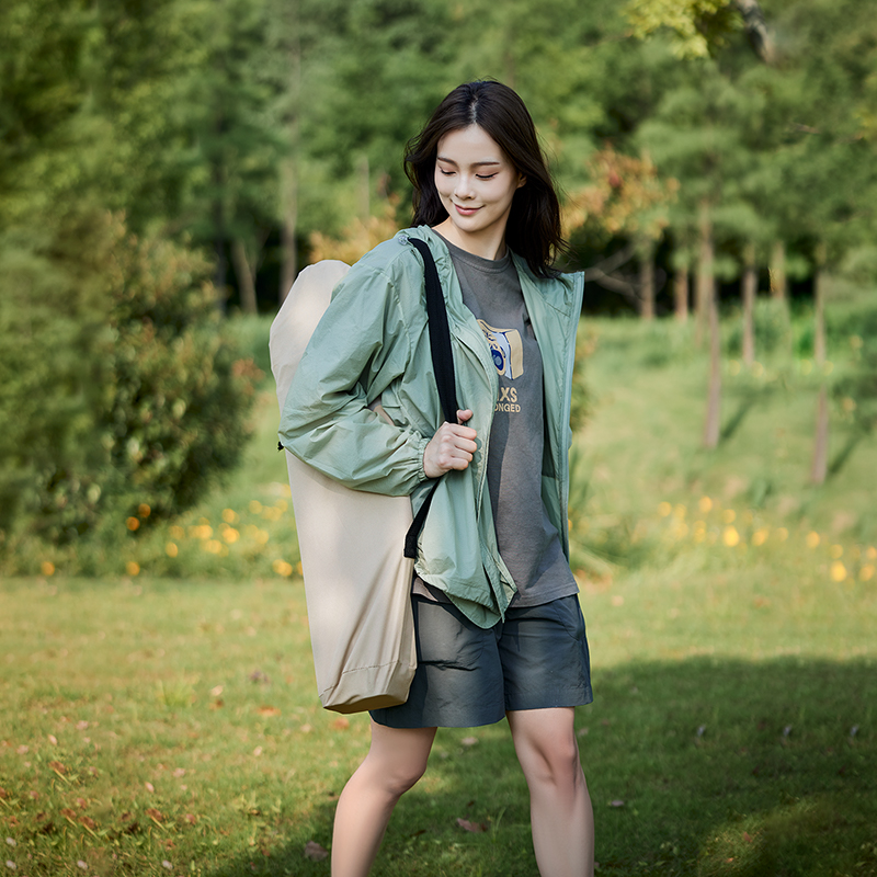 Ghế mặt trăng xếp thư giãn có tay dựa Naturehike Armrest Moon Chair CNH23JU13002 – Xám