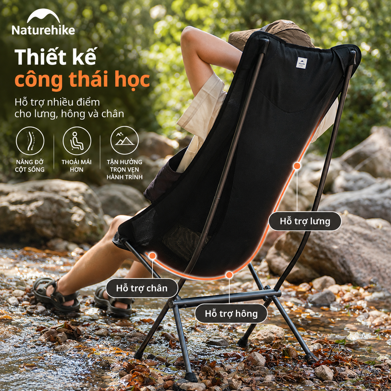 Ghế xếp mini gọn nhẹ Naturehike CNK2450JJ015