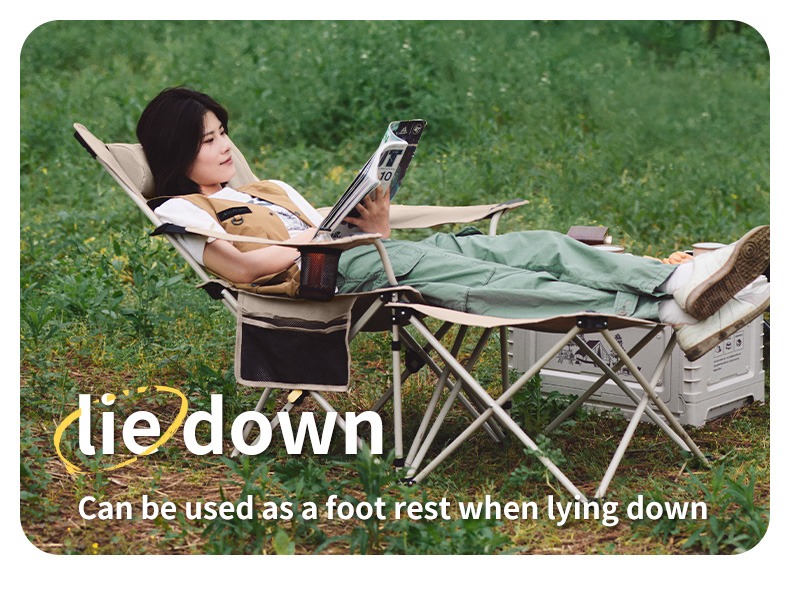 Ghế Xếp Dã Ngoại 2in1 Naturehike CNK2350JJ011 – Ghế Camping Đa Năng, Có Gác Chân, Gấp Gọn Tiện Lợi