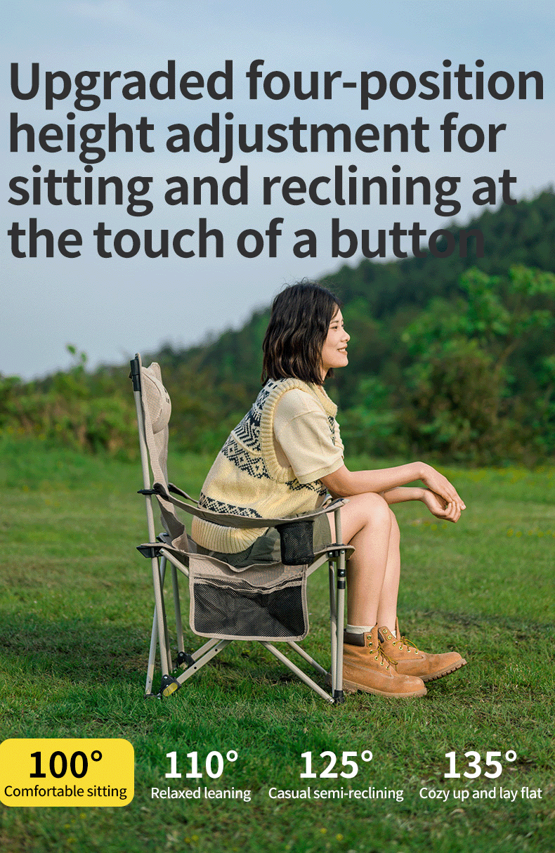 Ghế Xếp Dã Ngoại 2in1 Naturehike CNK2350JJ011 – Ghế Camping Đa Năng, Có Gác Chân, Gấp Gọn Tiện Lợi
