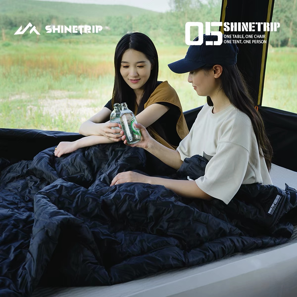 Túi Ngủ ShineTrip, thiết kế Rộng, Ấm Áp Dùng Cho Cắm Trại Ngoài Trời - Saigon Outdoor