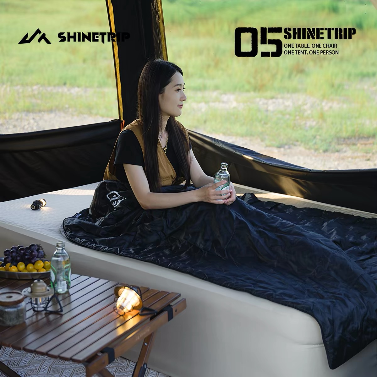 Túi Ngủ ShineTrip, thiết kế Rộng, Ấm Áp Dùng Cho Cắm Trại Ngoài Trời - Saigon Outdoor
