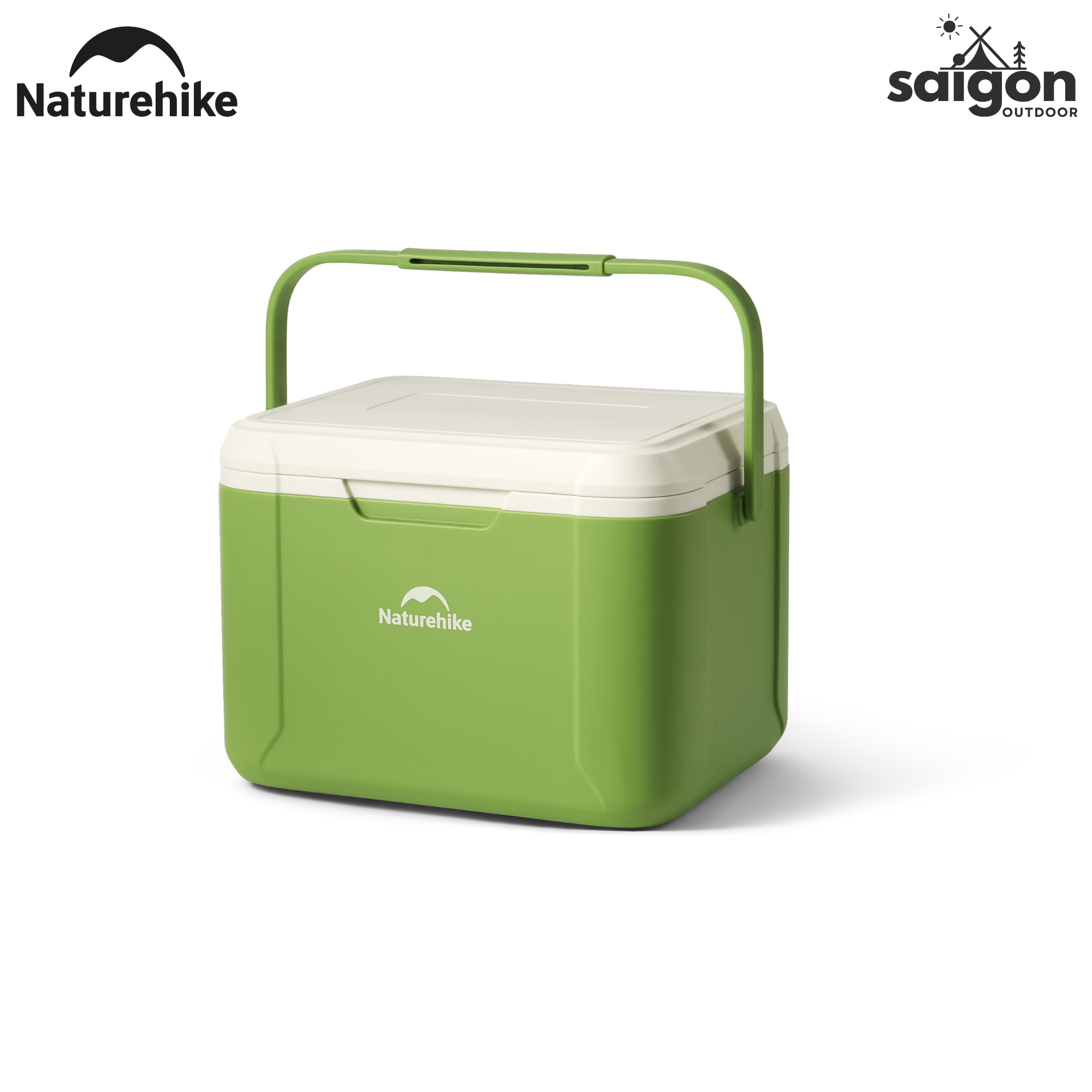 Thùng Đá Mini Naturehike Glamping Ice Cooler CNK2450CF012 18L – Giữ Lạnh 48H, Nhựa PP/PE Cao Cấp