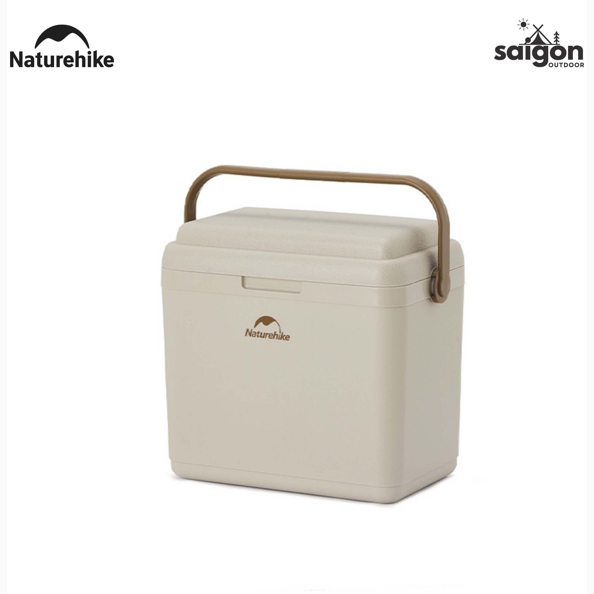 Thùng Đá Giữ Nhiệt Naturehike CNK2300BS011 9L–33L Cooler Camping Giữ Lạnh 24H, Nhựa PP, Dã Ngoại/BBQ