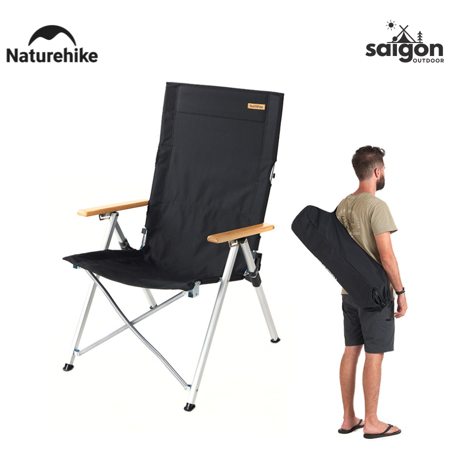 Ghế xếp có tay tựa Naturehike Portable Folding Chair NH17T003-Y