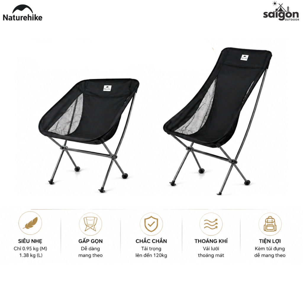 Ghế xếp mini gọn nhẹ Naturehike CNK2450JJ015