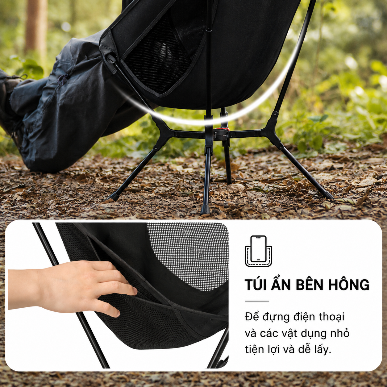 Ghế xếp cắm trại Naturehike CNK2550JJ013