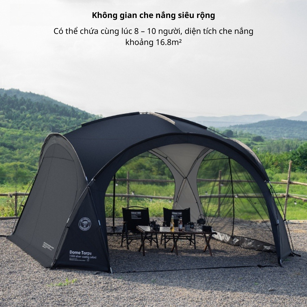Lều Camping Ngoài Trời, Lều Dã Ngoại Chống Nắng Chống Mưa -  ShineTrip Dome