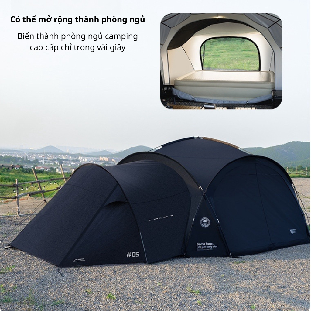 Lều Camping Ngoài Trời, Lều Dã Ngoại Chống Nắng Chống Mưa -  ShineTrip Dome