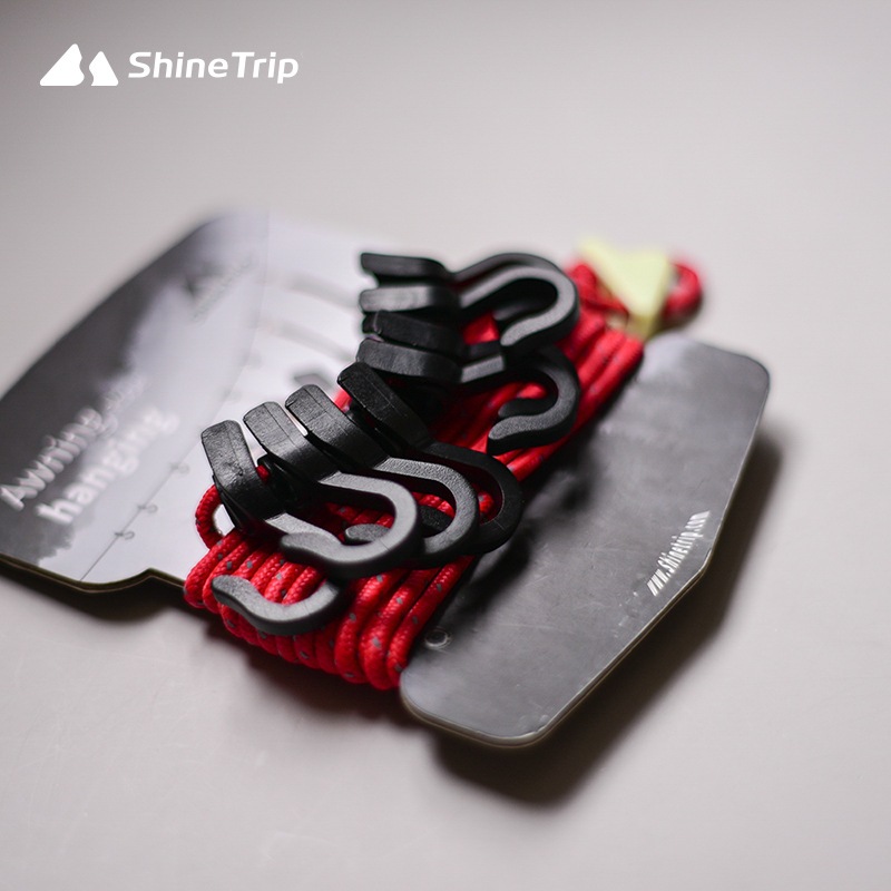 Dây Treo ShineTrip Dã Ngoại 4.3m 8 Móc & D-Ring Siêu Bền