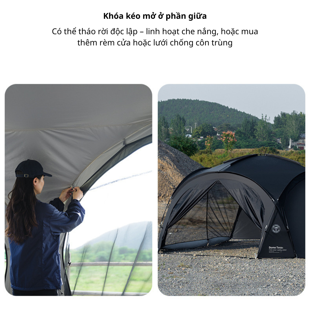 Lều Camping Ngoài Trời, Lều Dã Ngoại Chống Nắng Chống Mưa -  ShineTrip Dome