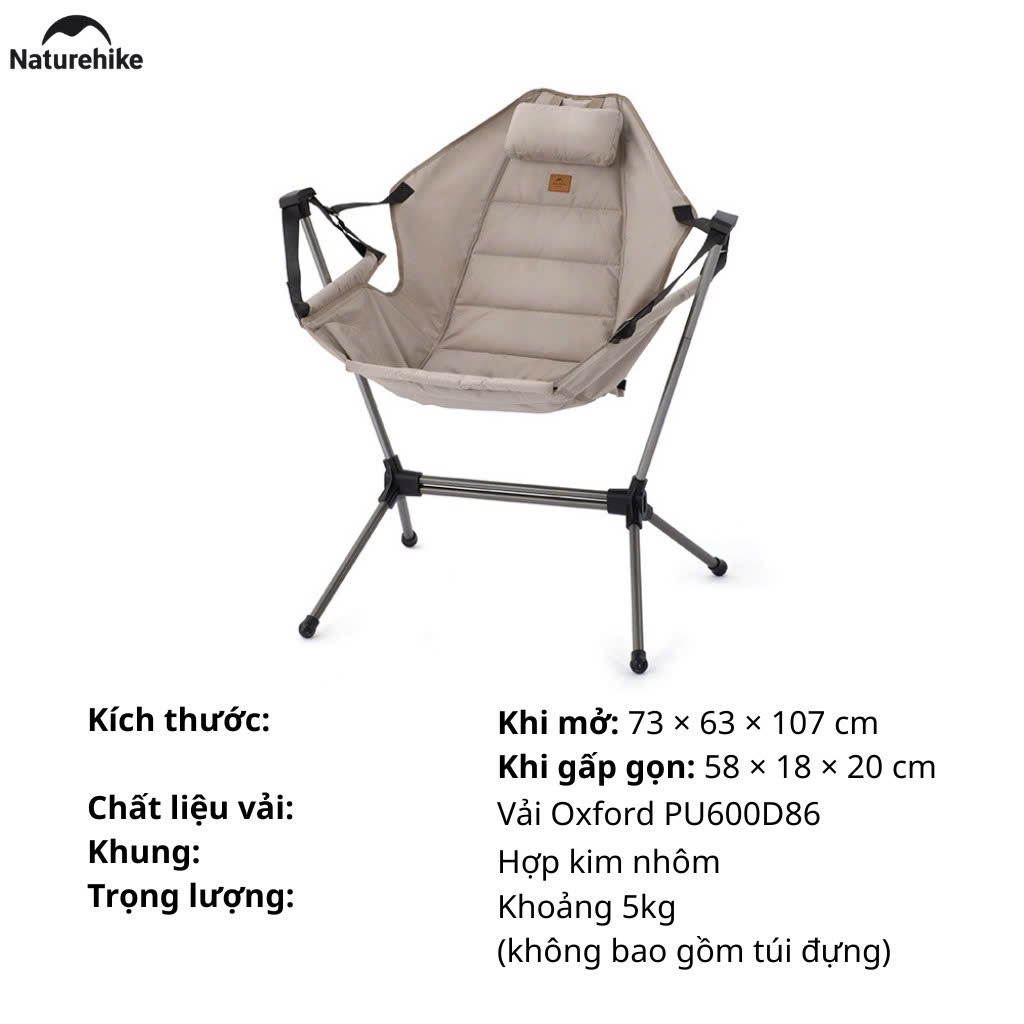 Ghế võng siêu nhẹ NH21JJ004 Naturehike