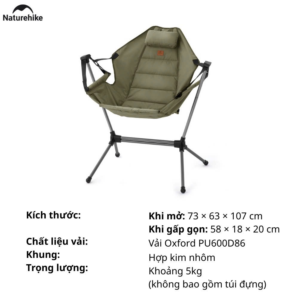 Ghế võng siêu nhẹ NH21JJ004 Naturehike